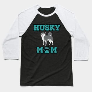 Husky Mom Baseball T-Shirt